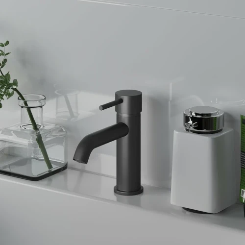 Смеситель для раковины Paini Cox 78PZ205O Черный матовый