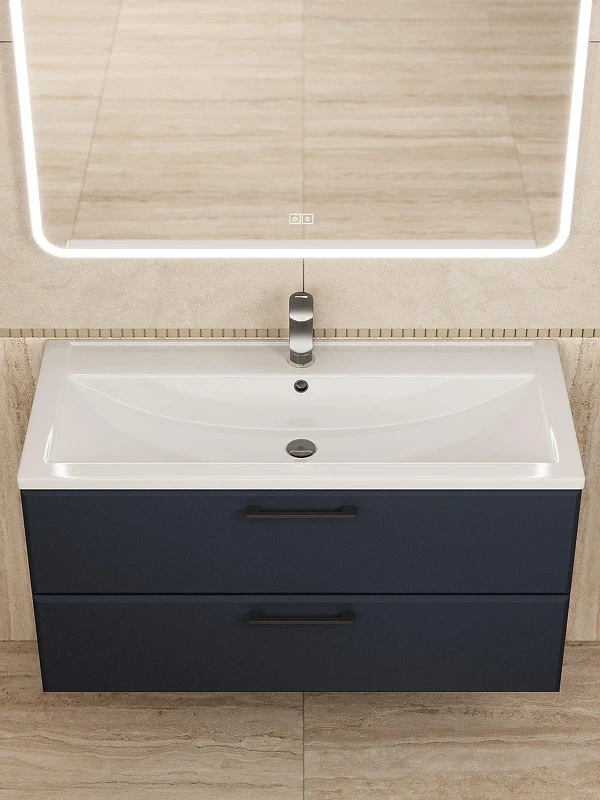 Раковина Uperwood Foster 100 291020344 цвет Белый глянцевый