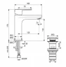 Смеситель для раковины Ideal Standard Cerafine O BD131RO цвет Розовый
