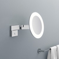 Косметическое зеркало Timo Petruma 15276/00 с подсветкой Хром