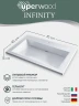 Раковина Uperwood Infinity 70 RInfinity70wg цвет Белый глянцевый