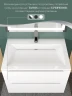 Раковина Uperwood Infinity 70 RInfinity70wg цвет Белый глянцевый
