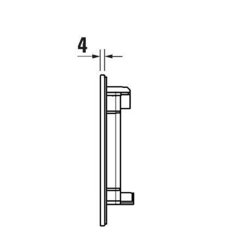 Кнопка смыва для инсталляции Duravit DuraSystem WD5013012060 цвет Белый