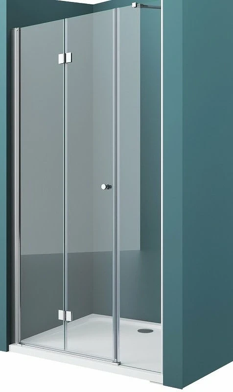 Душевая дверь BelBagno Albano 170 ALBANO-BS-13-90+80-C-Cr профиль Хром стекло прозрачное