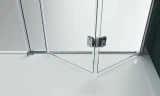 Душевая дверь BelBagno Albano 170 ALBANO-BS-13-90+80-C-Cr профиль Хром стекло прозрачное