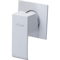 Смеситель для душа Cezares Porta-DIM-BIO Белый матовый латунь встраиваемый