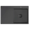 Кухонная мойка Mixline Pro 78 R 552923 цвет Черный графит
