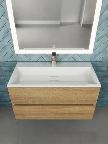Раковина Uperwood Barsa 90 2901120346 цвет Белый глянцевый