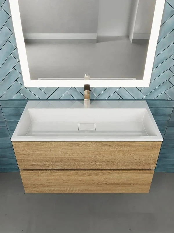 Раковина Uperwood Barsa 90 2901120346 цвет Белый глянцевый