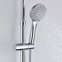 Душевая система WasserKRAFT A066 Хром латунь на стену