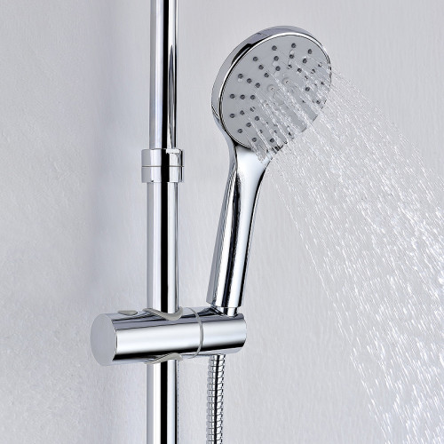 Душевая система WasserKRAFT A066 Хром латунь на стену