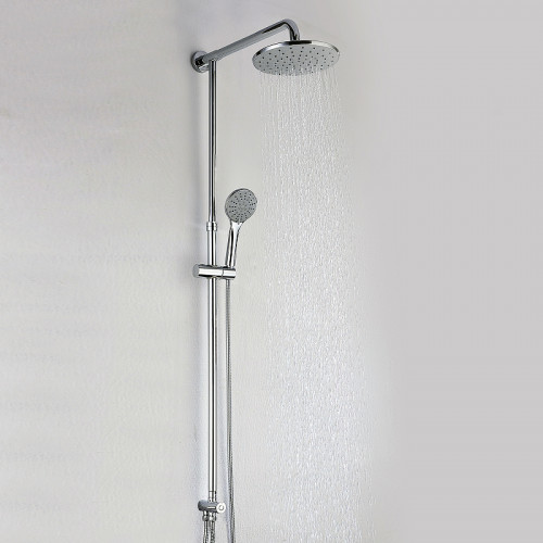 Душевая система WasserKRAFT A066 Хром латунь на стену