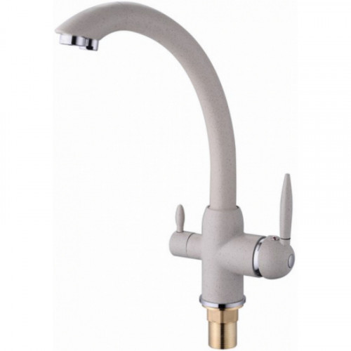 Смеситель для кухни Viko V-5214 Песочный латунь