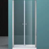 Душевая дверь BelBagno Etna 160 ETNA-B-2-160-C-Cr профиль Хром стекло прозрачное