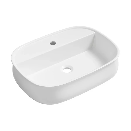 Раковина накладная Lavinia Boho Bathroom Sink 55 33311086 цвет Белый глянцевый