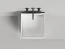 Раковина-чаша Salini Armonia Square 03 45 130523M цвет Белый матовый