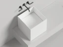 Раковина-чаша Salini Armonia Square 03 45 130523M цвет Белый матовый