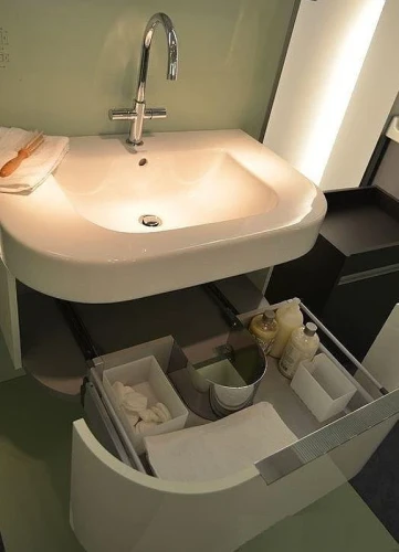 Тумба под раковину Duravit Happy D 80 627722 подвесная цвет Белый