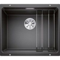 Кухонная мойка Blanco Etagon 500-U Silgranit 522227 Антрацит искусственный камень (литьевой мрамор) встраиваемый