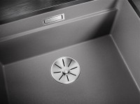 Кухонная мойка Blanco Etagon 500-U Silgranit 522227 Антрацит искусственный камень (литьевой мрамор) встраиваемый
