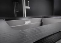 Кухонная мойка Blanco Etagon 500-U Silgranit 522227 Антрацит искусственный камень (литьевой мрамор) встраиваемый