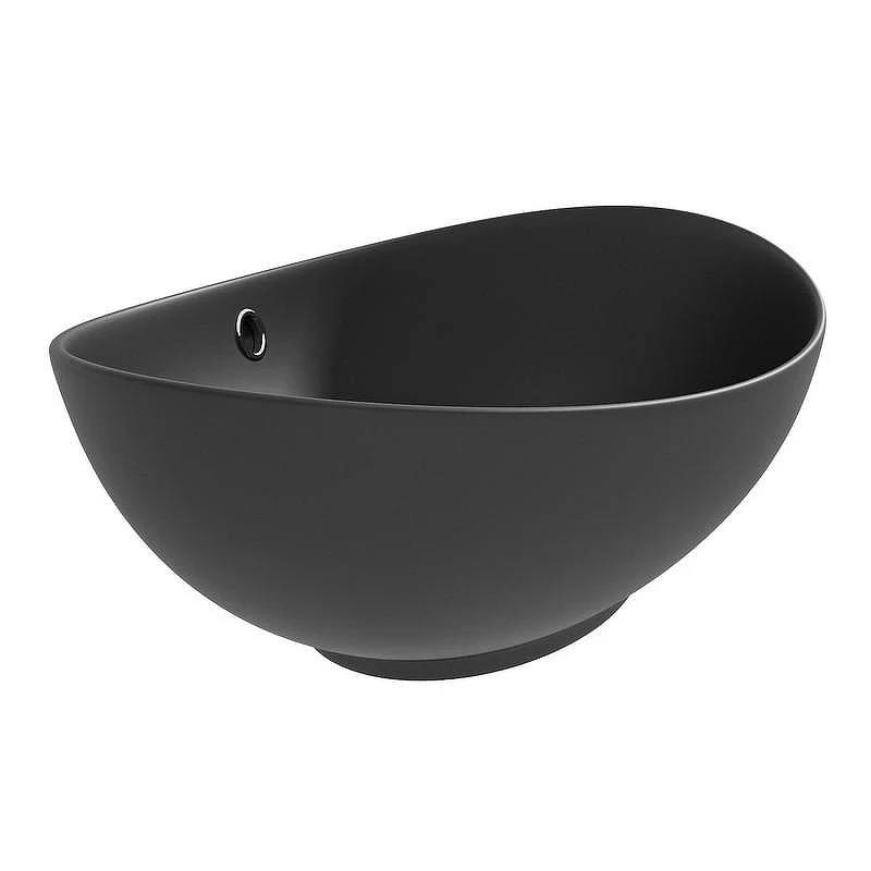 Раковина накладная Corpa Nera Rossini 60 CN50497 цвет Черный матовый
