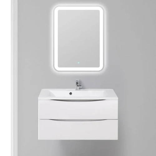 Тумба под раковину BelBagno Marino 90 MARINO-900-2C-SO-BO-P подвесная Bianco Opaco МДФ / ЛДСП