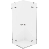 Душевой уголок New Trendy Avexa Chrome 110х110 EXK-1533 профиль Хром стекло прозрачное