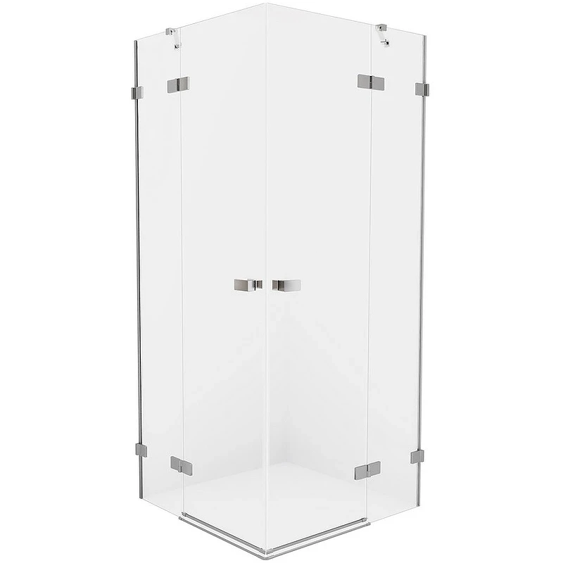 Душевой уголок New Trendy Avexa Chrome 110х110 EXK-1533 профиль Хром стекло прозрачное