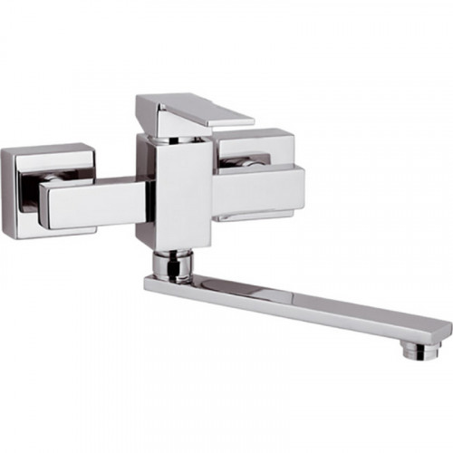 Смеситель для кухни Remer Qubica Q41 Хром латунь на стену