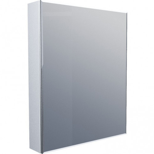 Зеркальный шкаф 1MarKa Соната 60 Белый глянцевый МДФ / ЛДСП, стекло