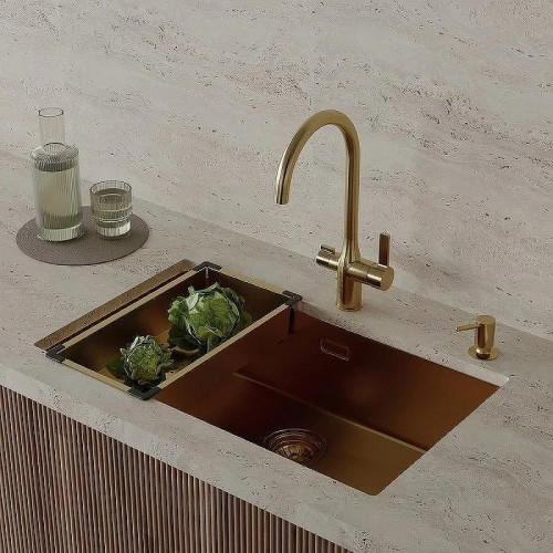 Коландер Iddis Kitchen Line KOL23MGi59 Золото матовое