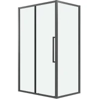 Душевой уголок Grossman Cosmo 130х70 120.K33.02.1370.42.00 профиль Графит сатин стекло прозрачное