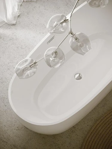 Акриловая ванна Sancos Flo 170x80 FB02 без гидромассажа
