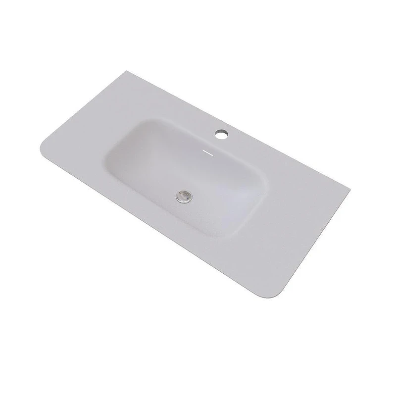 Мебельная раковина Knotlor Грация 90 FWB110900WY цвет Белый матовый
