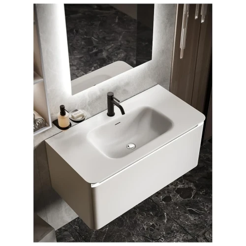 Мебельная раковина Knotlor Грация 90 FWB110900WY цвет Белый матовый