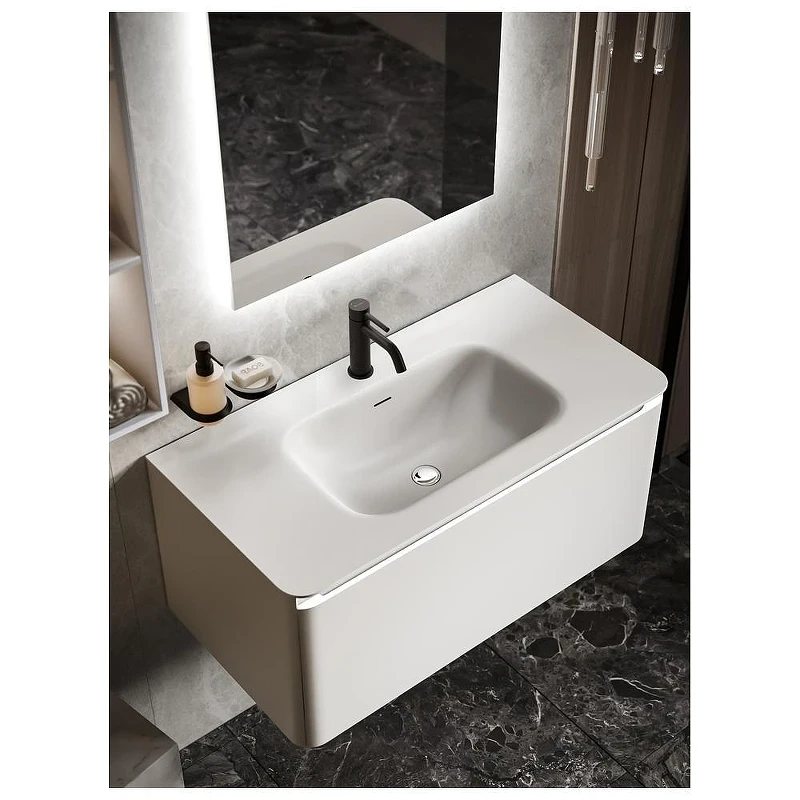 Мебельная раковина Knotlor Грация 90 FWB110900WY цвет Белый матовый