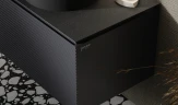 Тумба под раковину Jorno Stone 80 Stn.01.80/P/A/JR подвесная Антрацит МДФ / ЛДСП