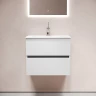 Тумба под раковину Sancos Urban 60 UR60W подвесная Белый глянец МДФ / ЛДСП