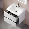 Тумба под раковину Sancos Urban 60 UR60W подвесная Белый глянец МДФ / ЛДСП