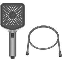 Ручной душ Vincea Inspire VSHN-3I4HGM Вороненая сталь пластик