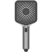 Ручной душ Vincea Inspire VSHN-3I4HGM Вороненая сталь пластик