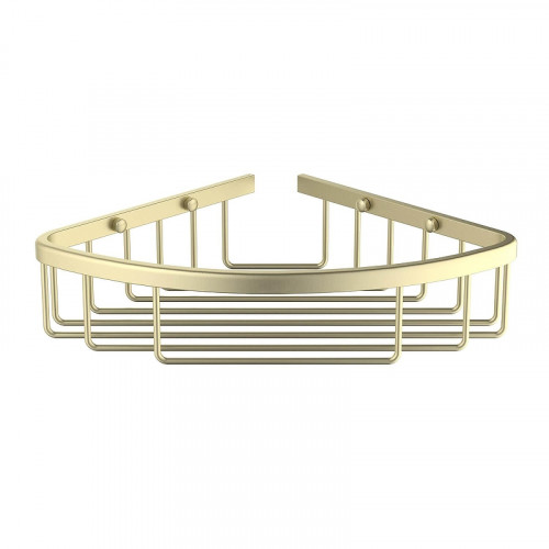 Полка корзина Aquatek AQ4906BG угловая цвет Золото шлифованное
