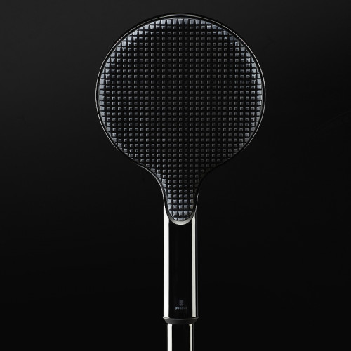 Душевая система Bossini Apice L10505.073 с термостатом Черный матовый латунь на стену