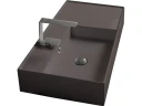 Раковина Scarabeo Teorema 2.0 80 L 511553 цвет Tobacco matt