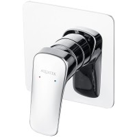 Смеситель для душа Aquatek Вега AQ1066CR Хром латунь встраиваемый