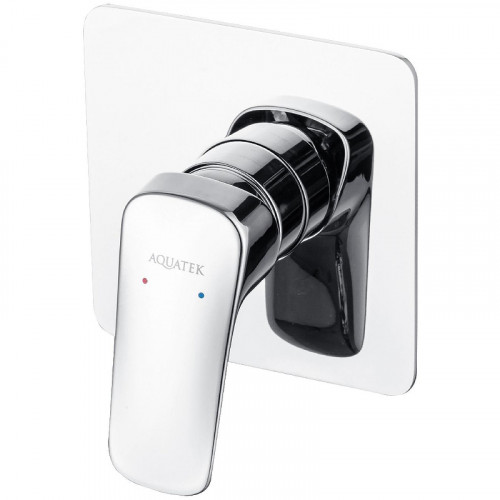 Смеситель для душа Aquatek Вега AQ1066CR Хром латунь встраиваемый