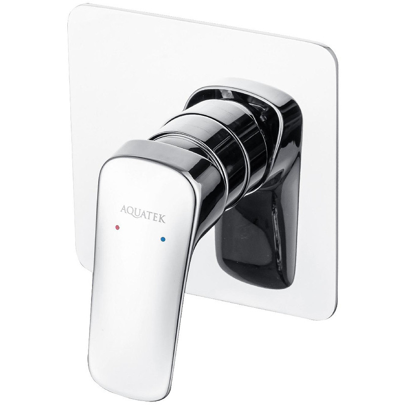 Смеситель для душа Aquatek Вега AQ1066CR Хром латунь встраиваемый