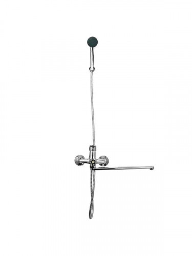 Смеситель для ванны Wisent W22212 универсальный цвет Хром