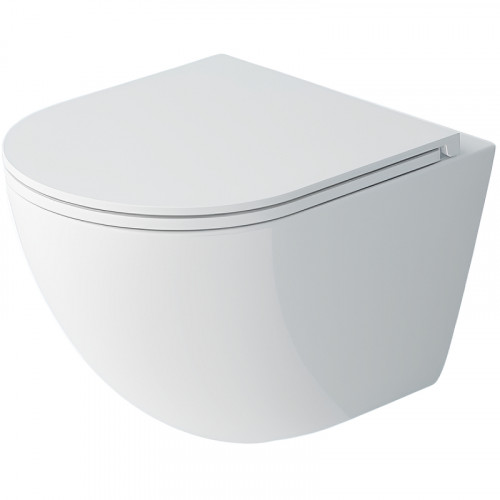 Унитаз Esbano Gardena-49T ESUPGARD49TW подвесной с сиденьем Микролифт фаянс подвесной